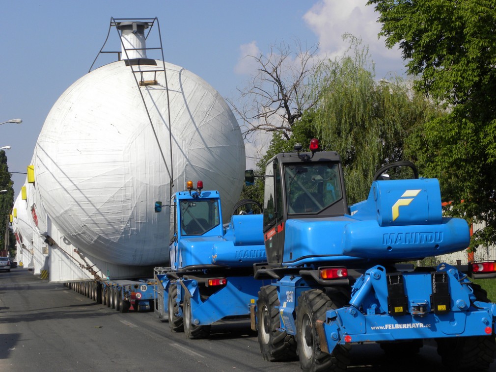 Transporturi agabaritice pe ruta IMGB - Constanța Poarta 7