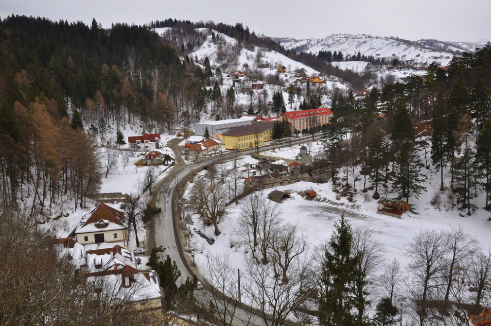 Se circulă cu dificultate pe DN1 spre Brașov