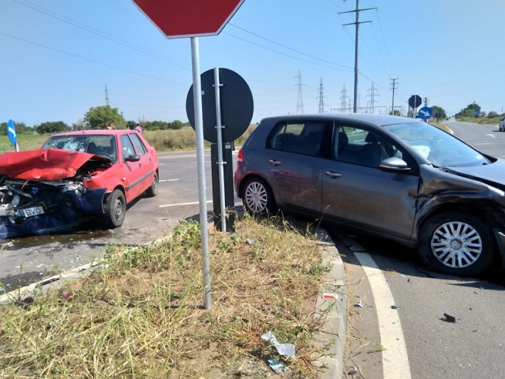 Grav accident. Copii implicați