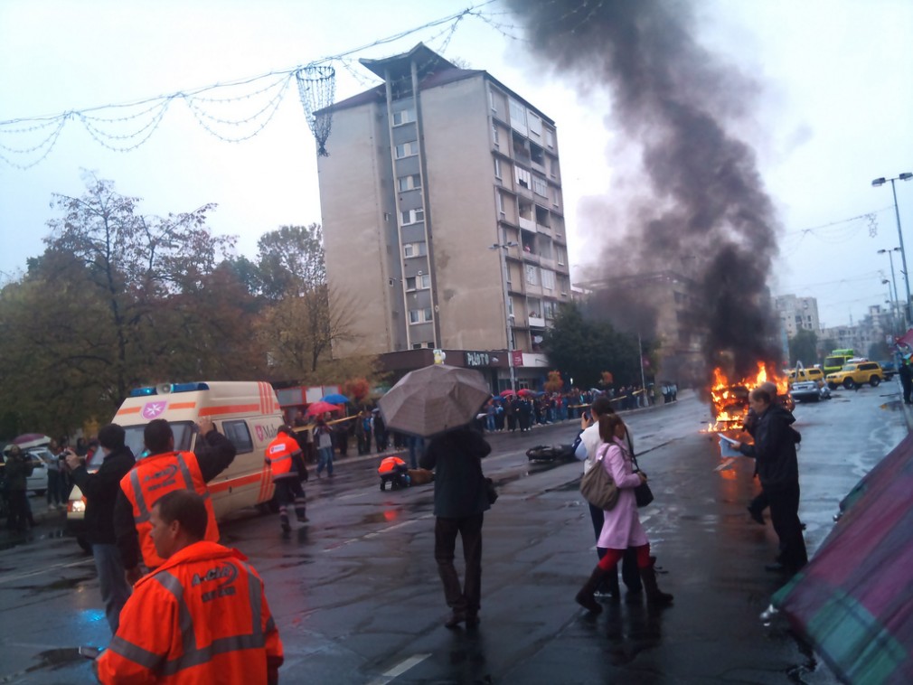 A luat la bătaie un șofer care nu a dat prioritate pietonilor