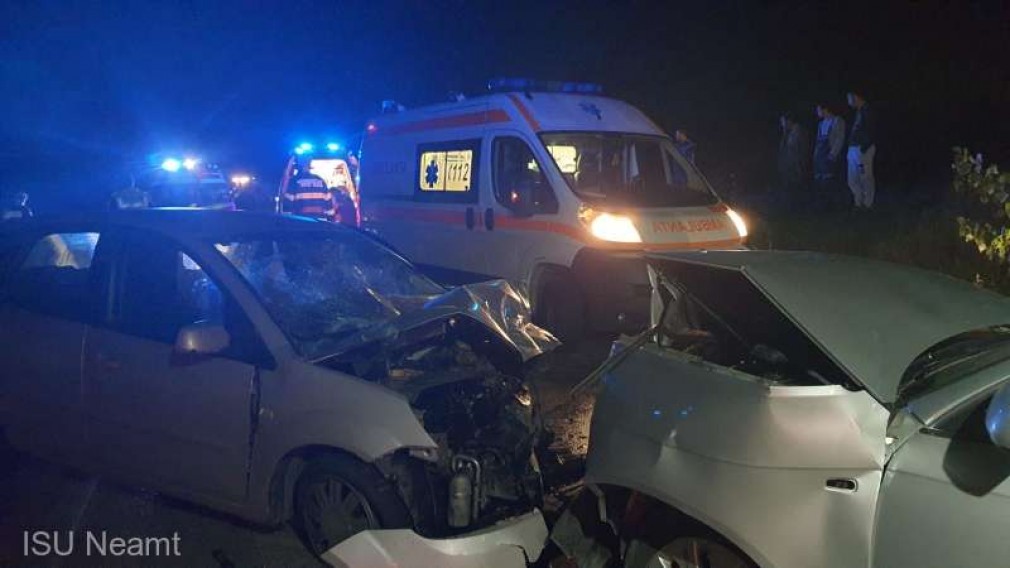 Cod roșu: accident cu șase răniți