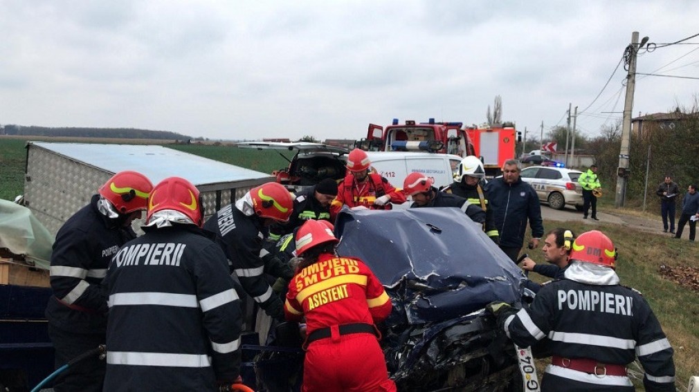 Accident: două persoane încarcetare