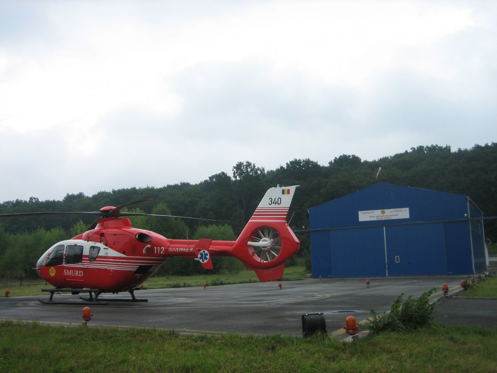 Avion în flăcări. Final fericit pentru pilot