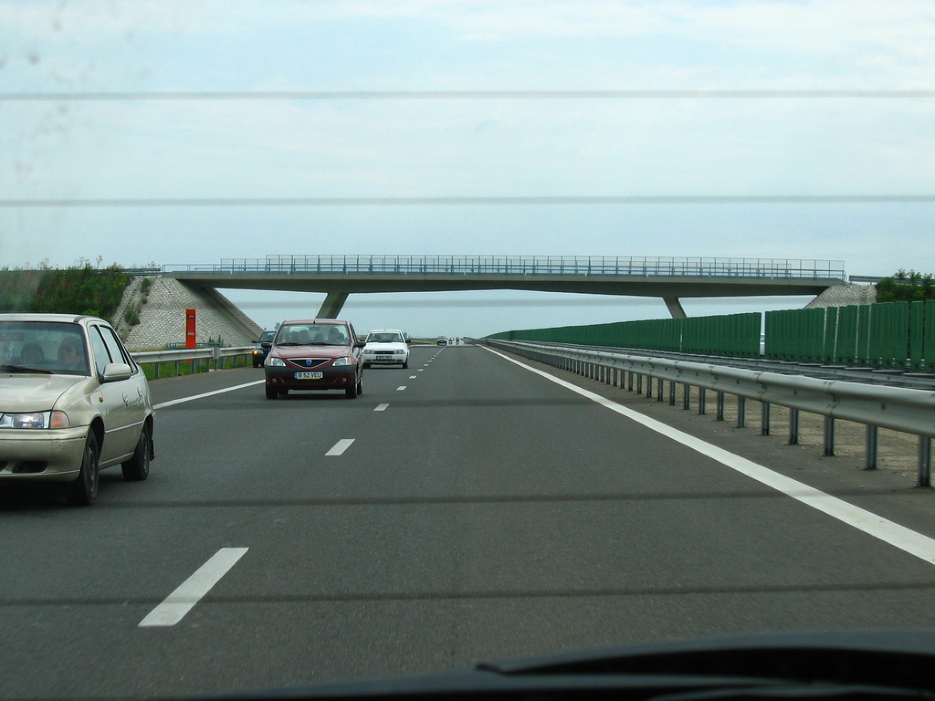 AUTOSTRADA A2 BUCUREŞTI- CONSTANŢA:TRAFIC RESTRICŢIONAT