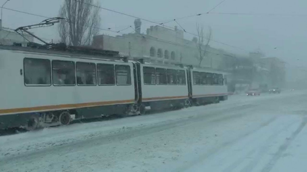 Circulaţie paralizată în Capitală