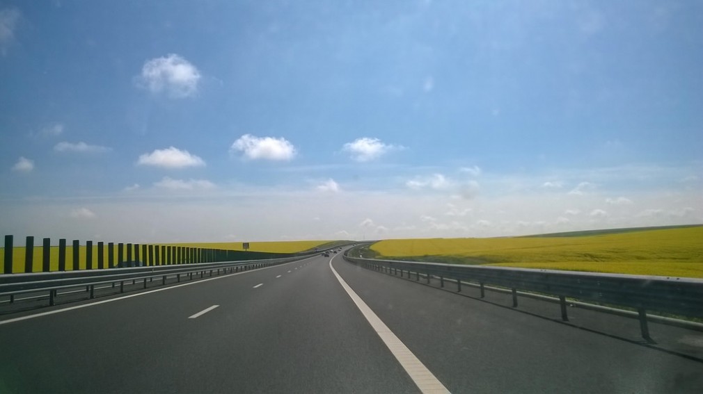 LUCRĂRI PE AUTOSTRADA A2 BUCUREŞTI - CONSTANŢA