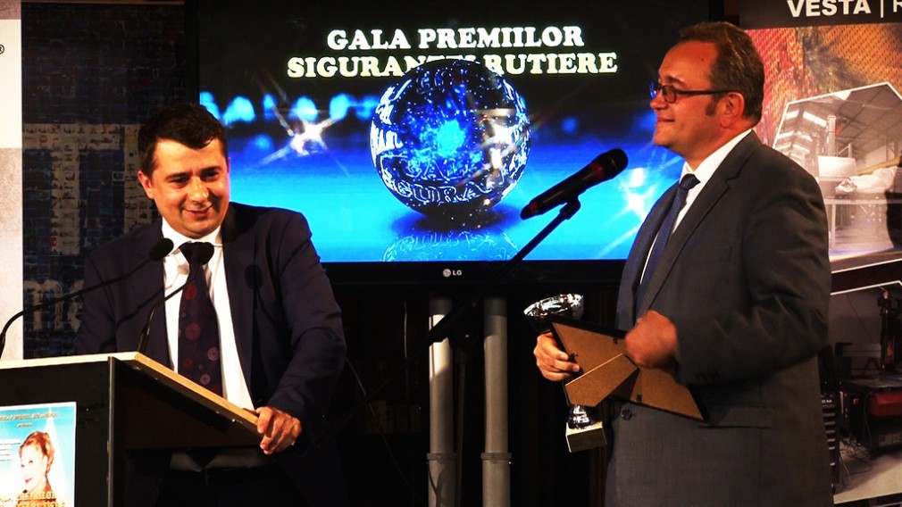 PREMIUL DIRECŢIEI RUTIERE DIN IGPR LA GALA PREMIILOR SIGURANȚEI RUTIERE