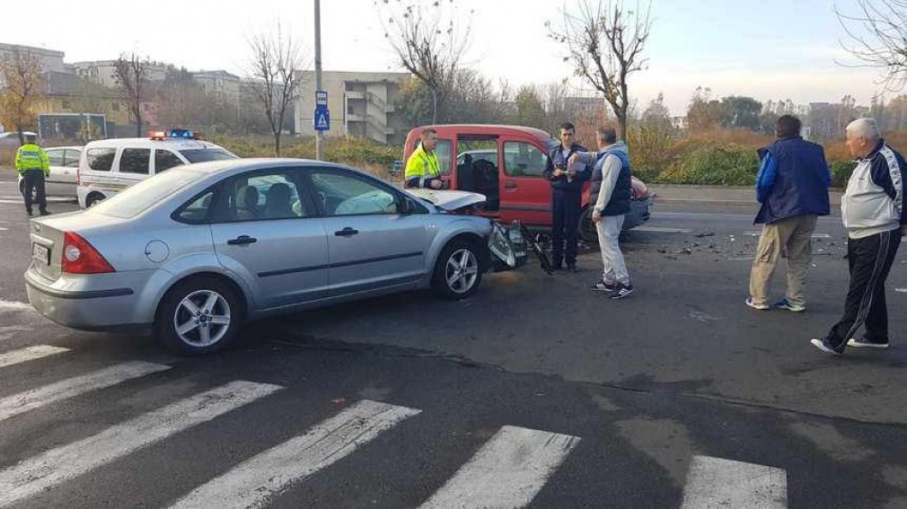 Copil de doi ani rănit în accident