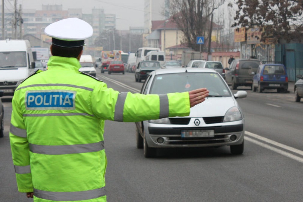 Echipaj de mașină implicat în accident